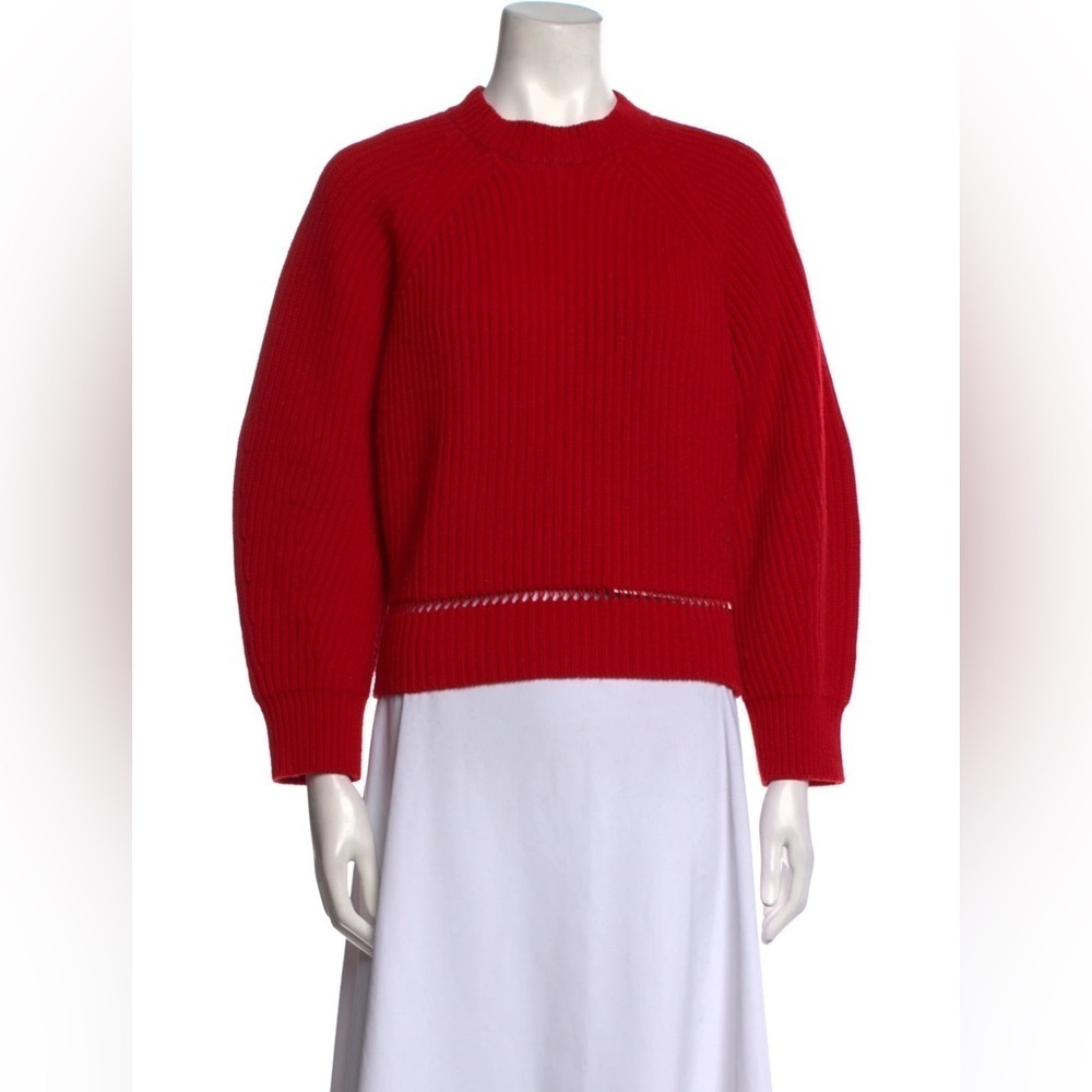 ALEXANDER MCQUEEN Cashmere Wool Knit Sweater